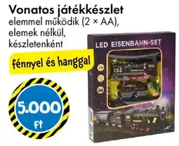 Tedi Led eisenbahn-set ajánlat