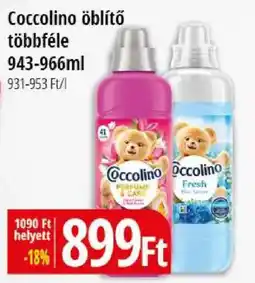 Real Coccolino öblítő ajánlat
