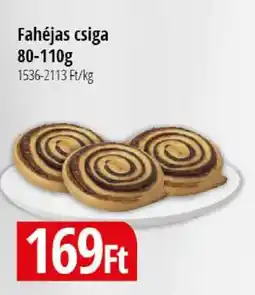 Real Fahéjas csiga ajánlat