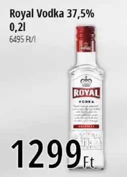 Real Royal Vodka 37.5% ajánlat