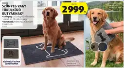 ALDI Romeo szőnyeg vagy törülköző kutyáknak ajánlat