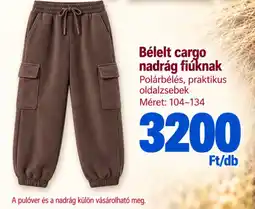 Pepco Bélelt cargo nadrág fiúknak ajánlat