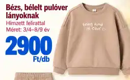 Pepco Bézs bélelt pulóver ajánlat
