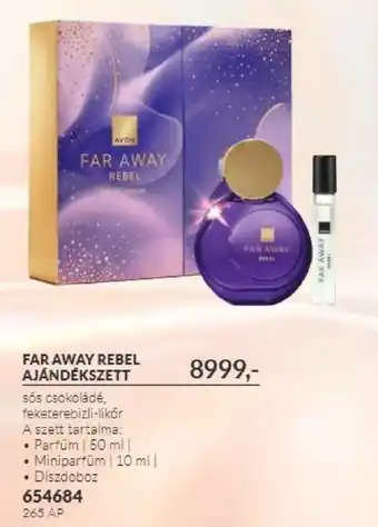 Far Away rebel ajándékszett