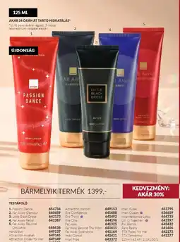 AVON Avon body lotion ajánlat