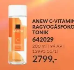 AVON anew c-vitamin ragyogásfokozó tonik ajánlat