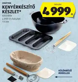 ALDI Crofton kenyérkészítő készlet ajánlat
