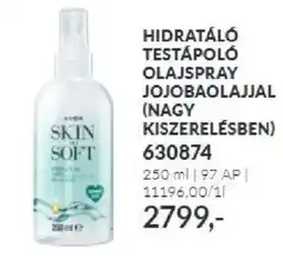 AVON Avon Hidratáló testápoló olajspray jojobaolajjal ajánlat