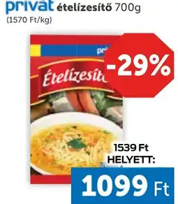 PRIVÁT Privat ételízesítő ajánlat