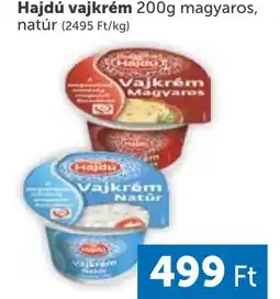 PRIVÁT Hajdú vajkrém ajánlat