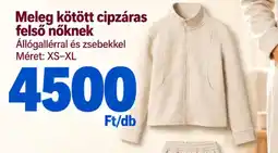 Pepco Meleg kötött cipzáras felső nőknek ajánlat