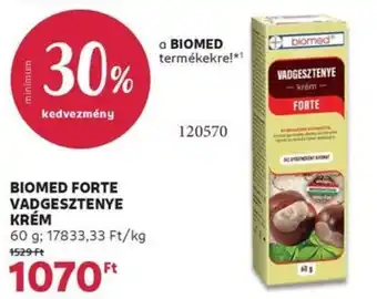 Biomed vadgesztenye krém
