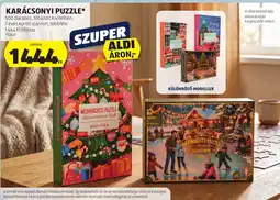 ALDI Aldi karácsonyi puzzle ajánlat