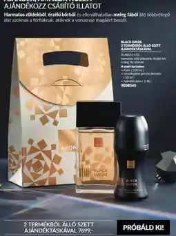 AVON Avon black suede ajánlat
