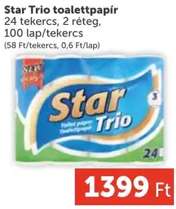 PRIVÁT Star trio toalettpapír ajánlat
