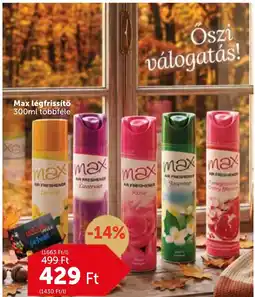 PRIVÁT Max légrfrissítő ajánlat