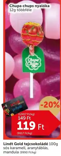 PRIVÁT Chupa Chups nyalóka ajánlat