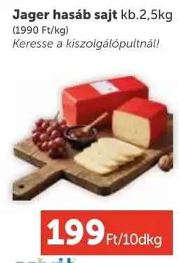 PRIVÁT Jager hasáb sajt ajánlat
