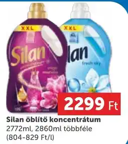 PRIVÁT Silan öblítő koncentrátum ajánlat