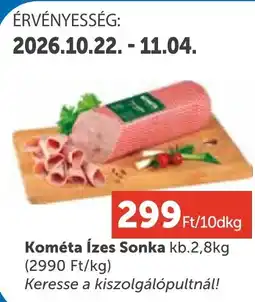 PRIVÁT Kométa ízes sonka ajánlat