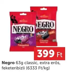 PRIVÁT Negro classic ajánlat