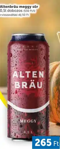 PRIVÁT Altenbräu sör ajánlat