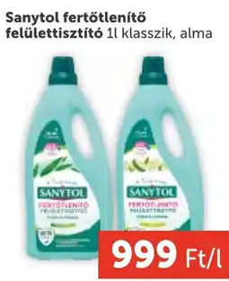 PRIVÁT Sanytol fertotlenito felulettszitito ajánlat
