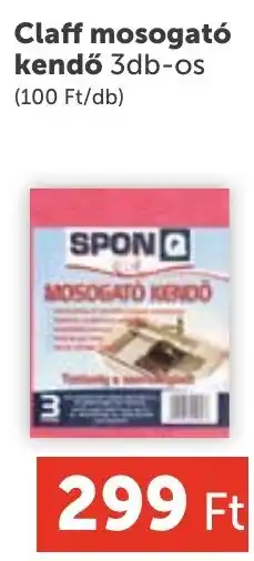 PRIVÁT Sponc mosogató kendő ajánlat