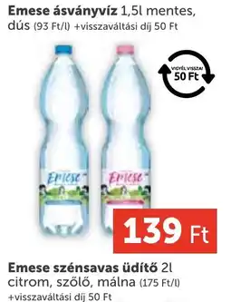 PRIVÁT Emese ásványvíz ajánlat