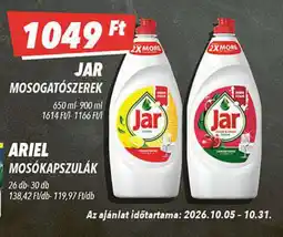 CBA Jar mosogatószer ajánlat