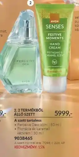 AVON Termékből álló szett ajánlat
