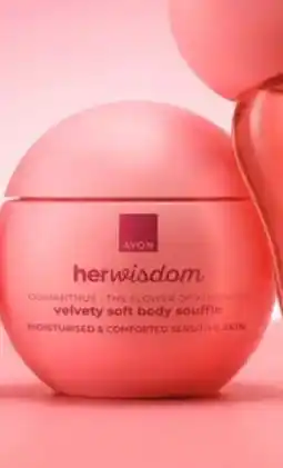 AVON Her Wisdom testápoló szuflé ozmantusszal ajánlat