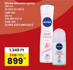 Interspar Nivea dezodorspray ajánlat