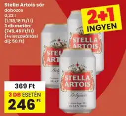 Interspar Stella Artois sor ajánlat