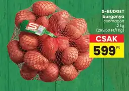 Spar S-budget burgonya ajánlat