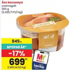 Spar Ász kocsonya ajánlat