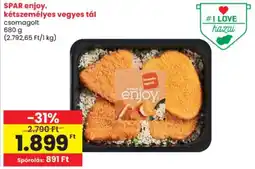 Spar spar enjoy két személyes vegyes tál ajánlat