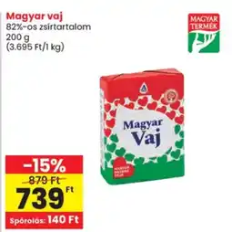 Spar Magyar vaj ajánlat