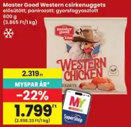 Interspar Master Good western csirkenuggets ajánlat
