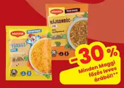 Interspar Maggi főzős leves ajánlat