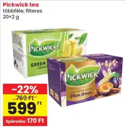 Spar Pickwick tea ajánlat
