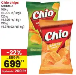 Spar Chio chips ajánlat