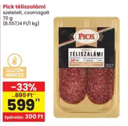 Spar Pick téliszalámi ajánlat