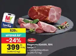 Spar Regnum füstölt, főtt tarja ajánlat