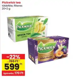 Interspar Pickwick tea ajánlat