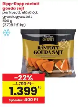 Interspar Ripp-Ropp rántott gouda sajt ajánlat