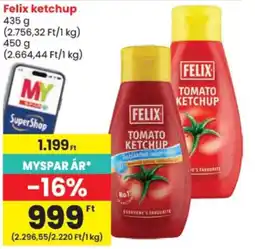 Spar Felix ketchup ajánlat