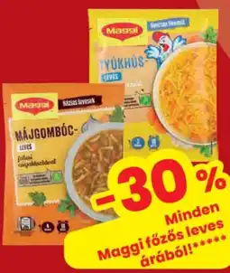 Spar Maggi főzős leves ajánlat