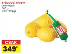Interspar S-Budget citrom ajánlat