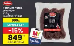 Interspar Regnum hurka ajánlat